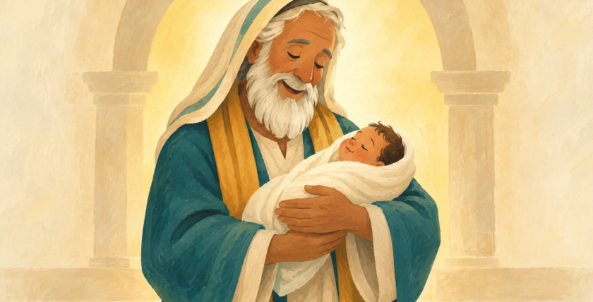 Waiting Faithfully for Jesus Children's Church lesson illustration